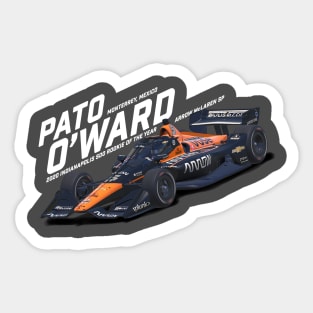 Pato O'Ward 2021 (white) Sticker